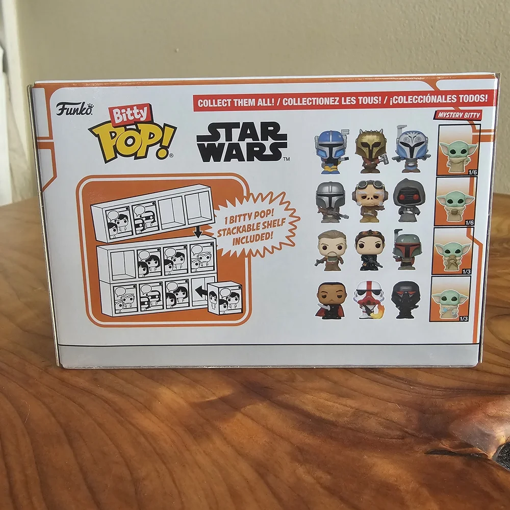 Funko Bitty Pop! Star Wars 4-Pack - White Box with Multicolor Figures - Picture 3 of 7